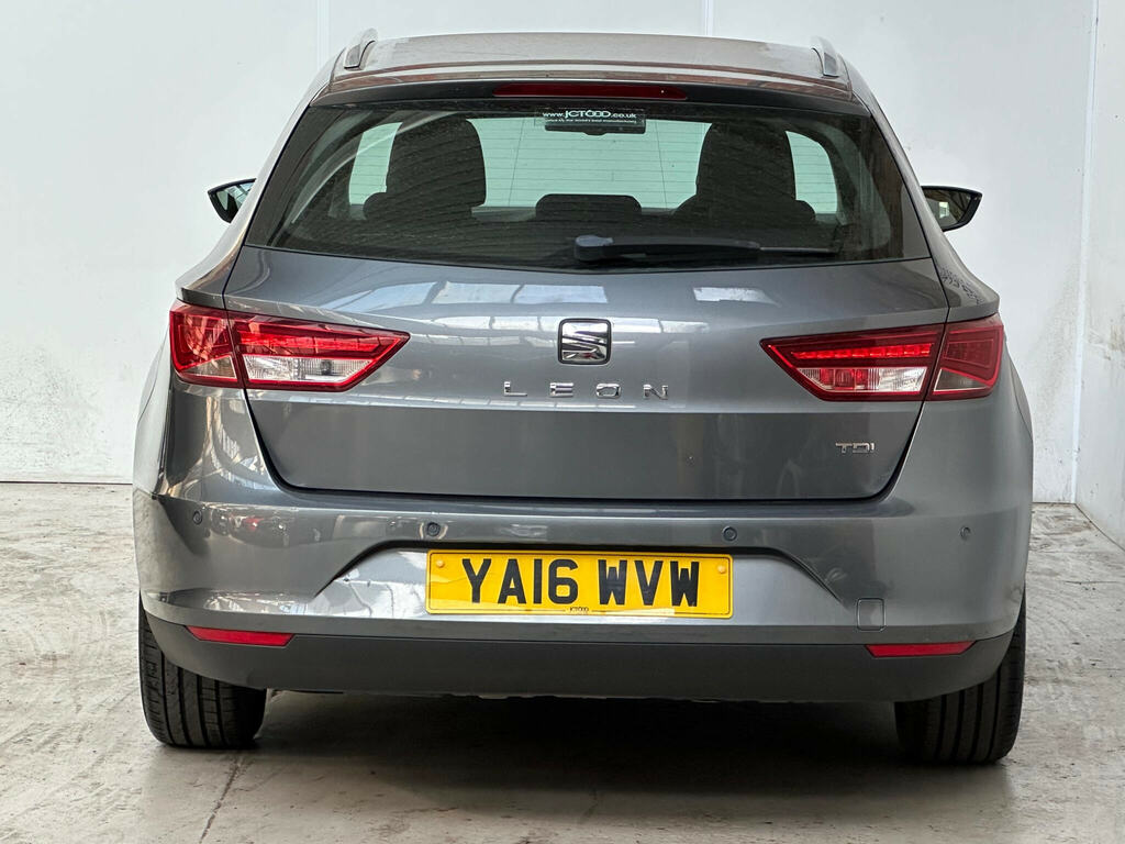 Seat Leon 1.6 Tdi Cr Se Sport Tourer Euro 5 Ss YA16WVW Grey #5