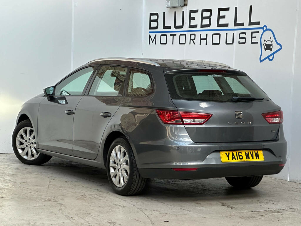 Seat Leon 1.6 Tdi Cr Se Sport Tourer Euro 5 Ss YA16WVW Grey #4