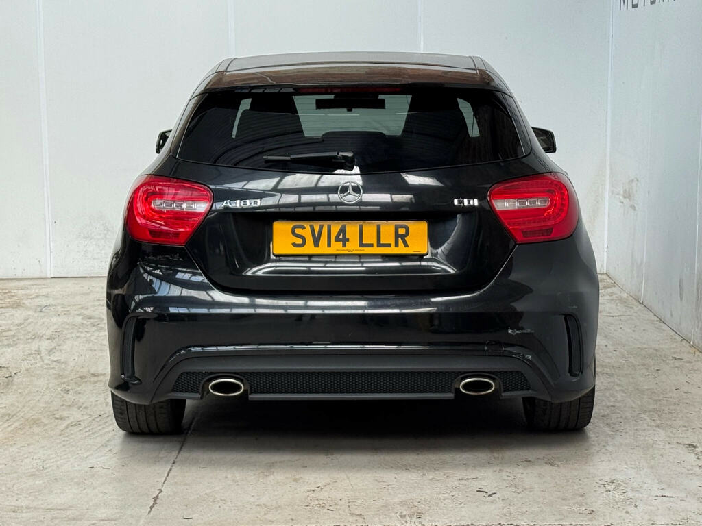 Mercedes-Benz A Class 1.5 A180 Cdi Amg Sport Euro 5 Ss SV14LLR Black #5