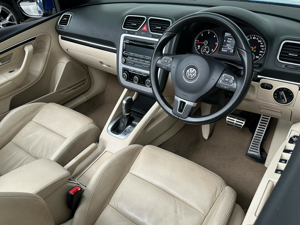 Volkswagen EOS 2.0 Tdi Bluemotion Tech Sport Cabriolet Dsg Euro 5 Blue #3