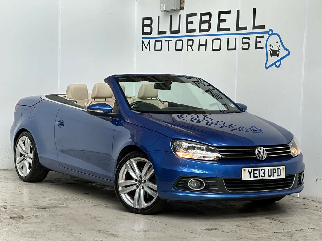 Volkswagen EOS 2.0 Tdi Bluemotion Tech Sport Cabriolet Dsg Euro 5 Blue