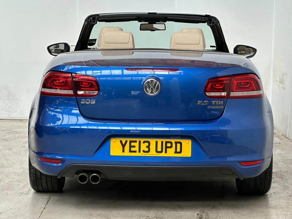 Volkswagen EOS 2.0 Tdi Bluemotion Tech Sport Cabriolet Dsg Euro 5 Blue #5