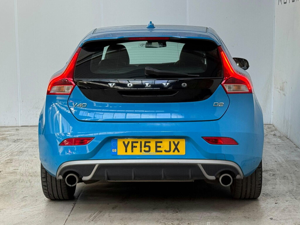 Volvo V40 2.0 D2 R-design Euro 6 Ss Blue #5