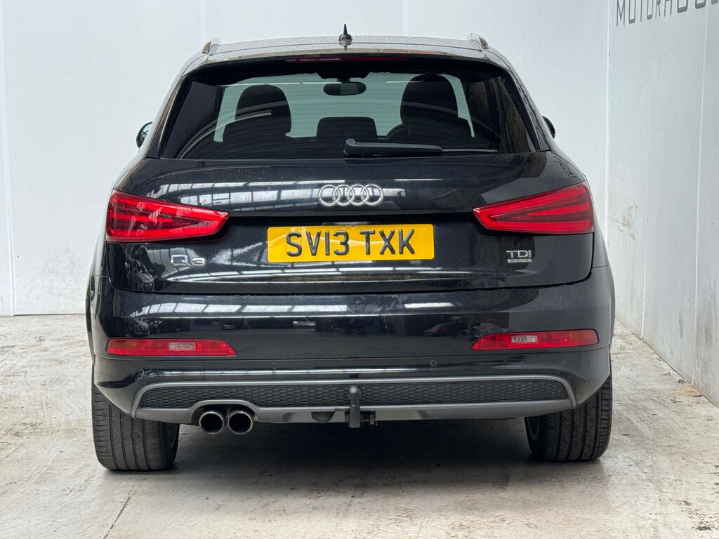 Audi Q3 2.0 Tdi S Line S Tronic Quattro Euro 5 Ss Black #5