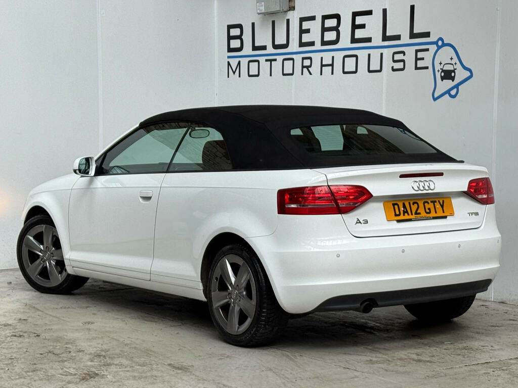 Audi A3 Cabriolet 1.2 Tfsi Euro 5 Ss DA12GTY White #4
