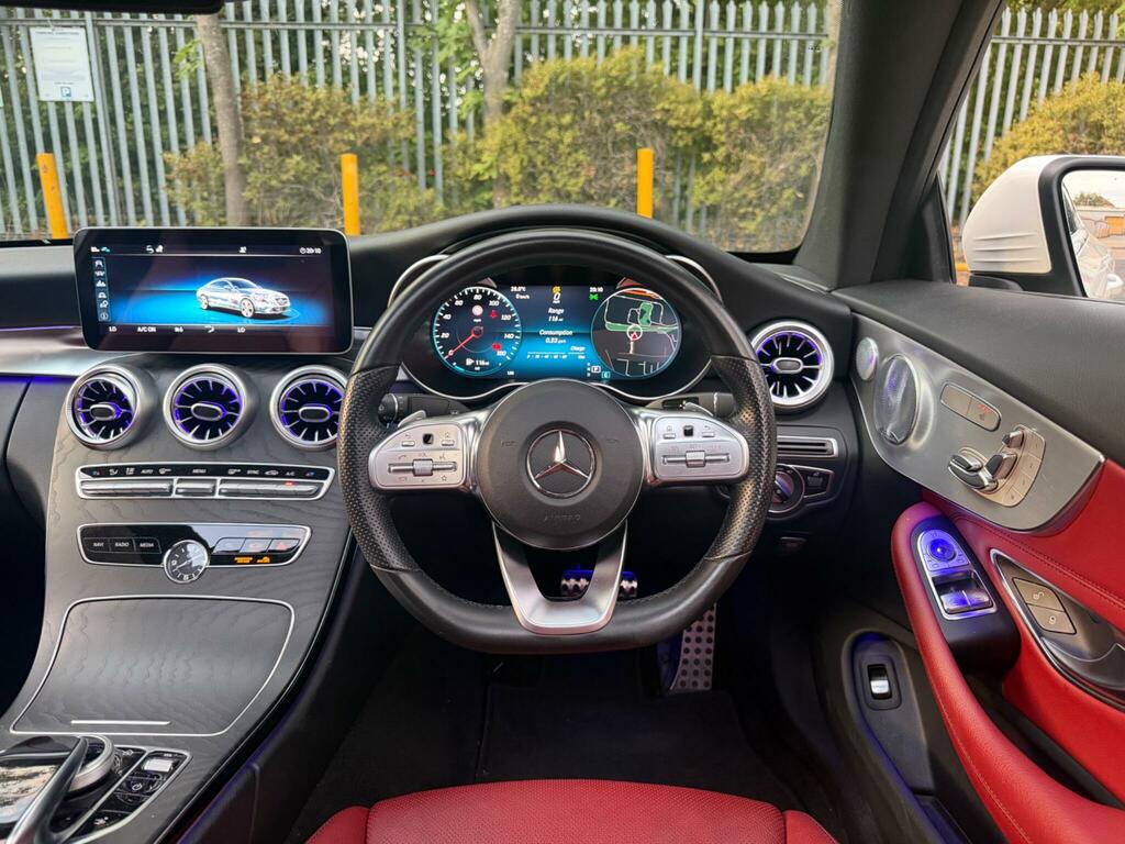 Mercedes-Benz C Class 1.5 C200 9G-tronic Sport Cwvehiclemarketing Blue #13
