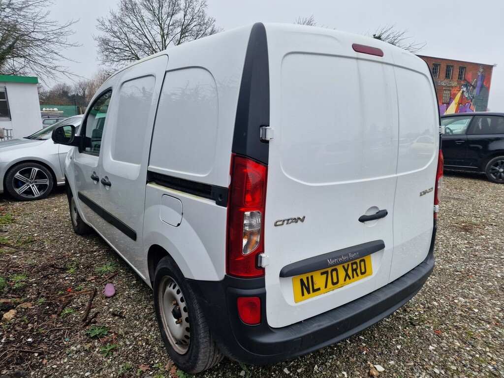 Mercedes-Benz CITAN 1.5 109 Cdi Pure L2 Euro 6 White #5