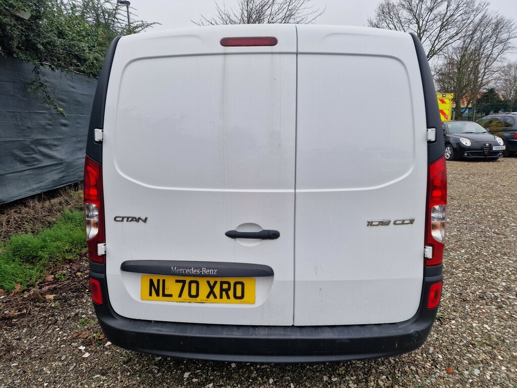 Mercedes-Benz CITAN 1.5 109 Cdi Pure L2 Euro 6 White #6