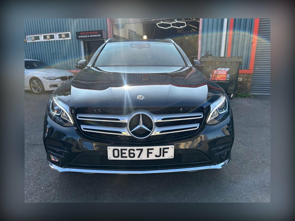 Mercedes-Benz GLC Class 2.1 Glc220d Amg Line G-tronic 4Matic Euro 6 Ss OE67FJF Black #2