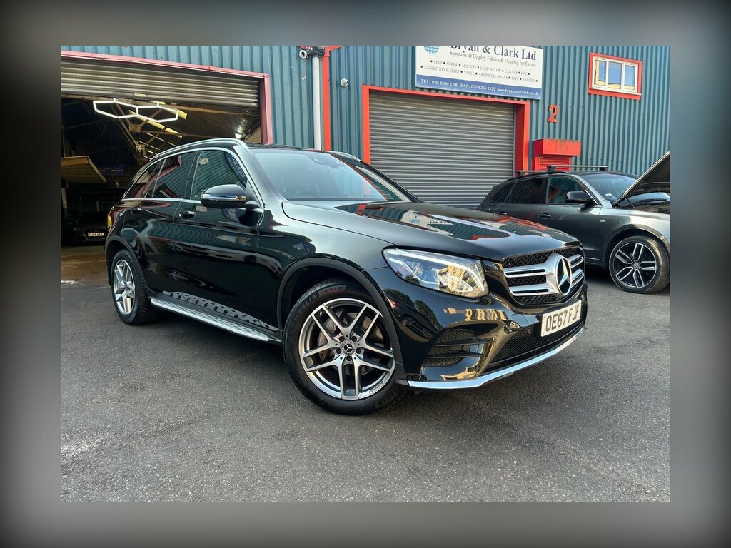 Mercedes-Benz GLC Class 2.1 Glc220d Amg Line G-tronic 4Matic Euro 6 Ss OE67FJF Black #3