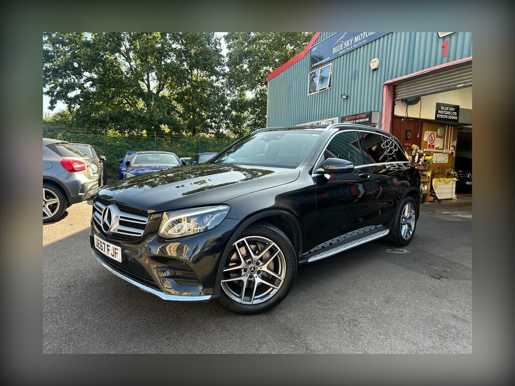 Mercedes-Benz GLC Class 2.1 Glc220d Amg Line G-tronic 4Matic Euro 6 Ss OE67FJF Black