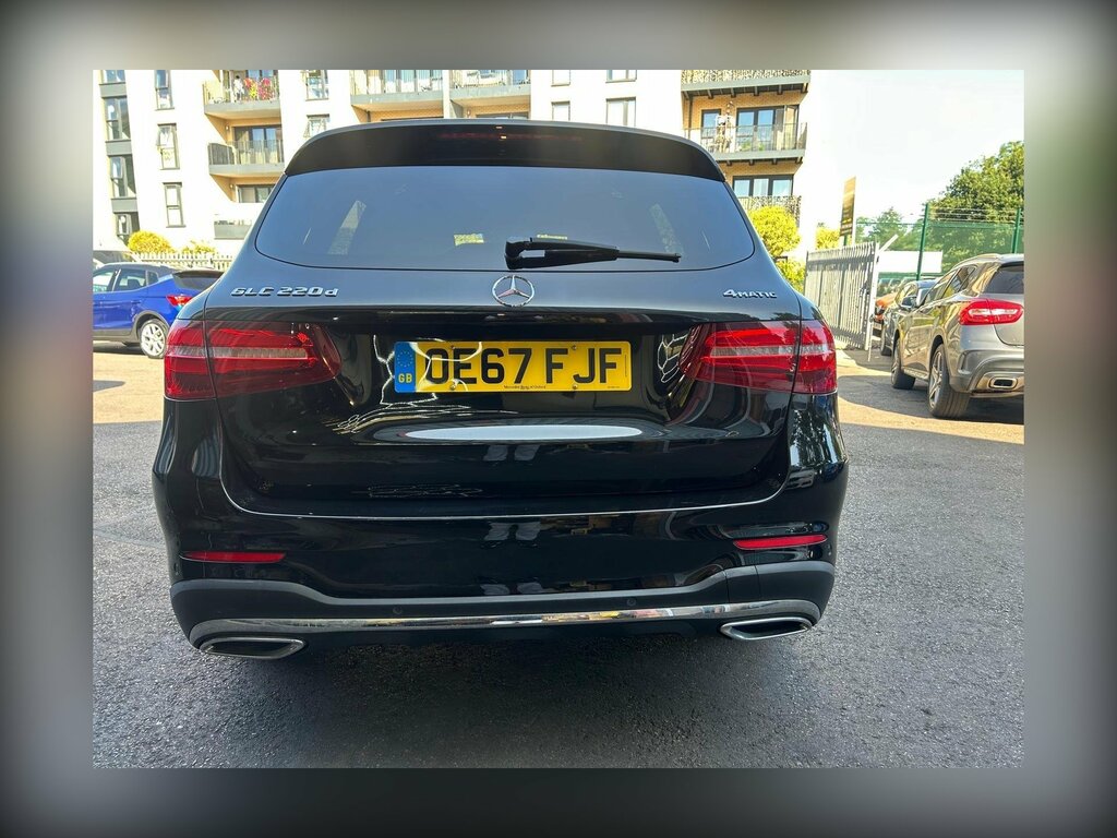 Mercedes-Benz GLC Class 2.1 Glc220d Amg Line G-tronic 4Matic Euro 6 Ss OE67FJF Black #4