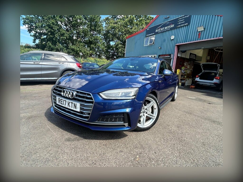 Audi A5 2.0 Tdi S Line Sportback S Tronic Quattro Euro 6 Blue
