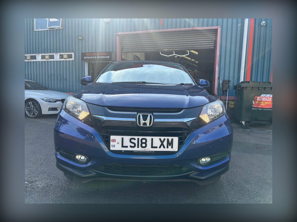 Honda Hr-V 1.5 I-vtec Se Navi Cvt Euro 6 Ss LS18LXM Blue #2