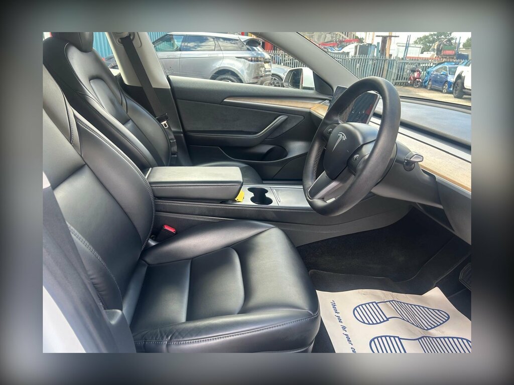 Tesla Model 3 Standard Range Plus Rwd LF71VVB White #5