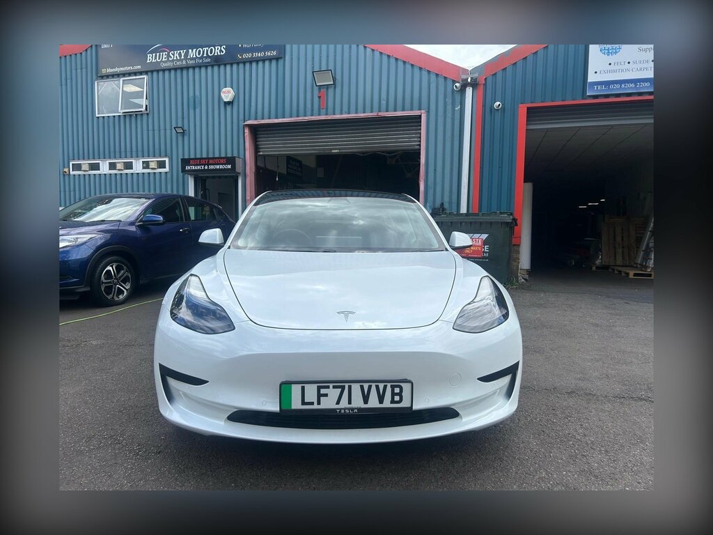 Tesla Model 3 Standard Range Plus Rwd LF71VVB White #2