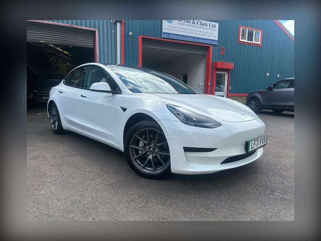 Tesla Model 3 Standard Range Plus Rwd LF71VVB White #3