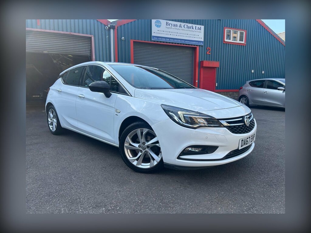 Vauxhall Astra 1.4I Turbo Sri Euro 6 Ss White #3