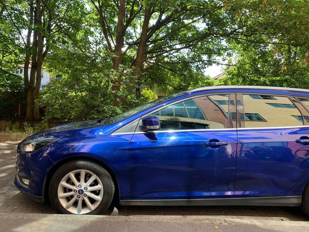 Ford Focus 1.0T Ecoboost Titanium Euro 6 Ss Blue #4