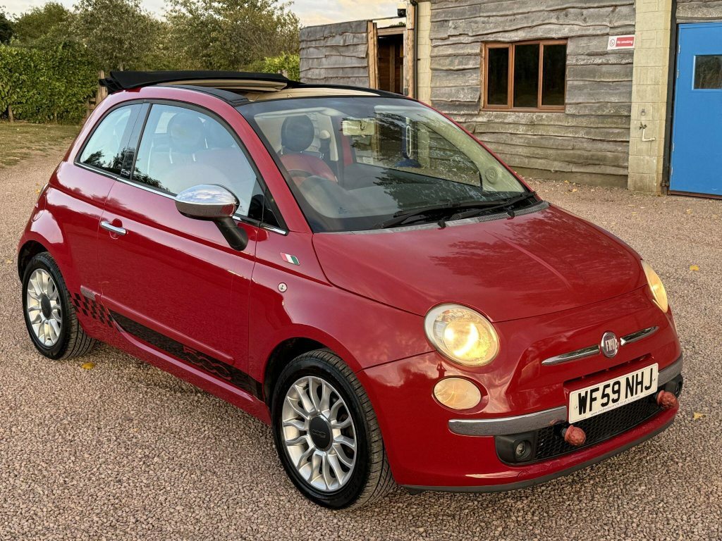 Fiat 500C Pop Convertible Euro 5 100 Bhp White #8