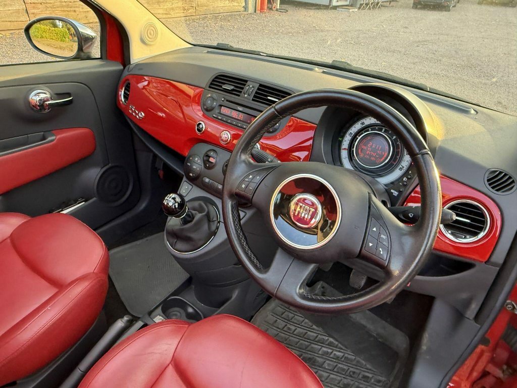 Fiat 500C Pop Convertible Euro 5 100 Bhp White #22