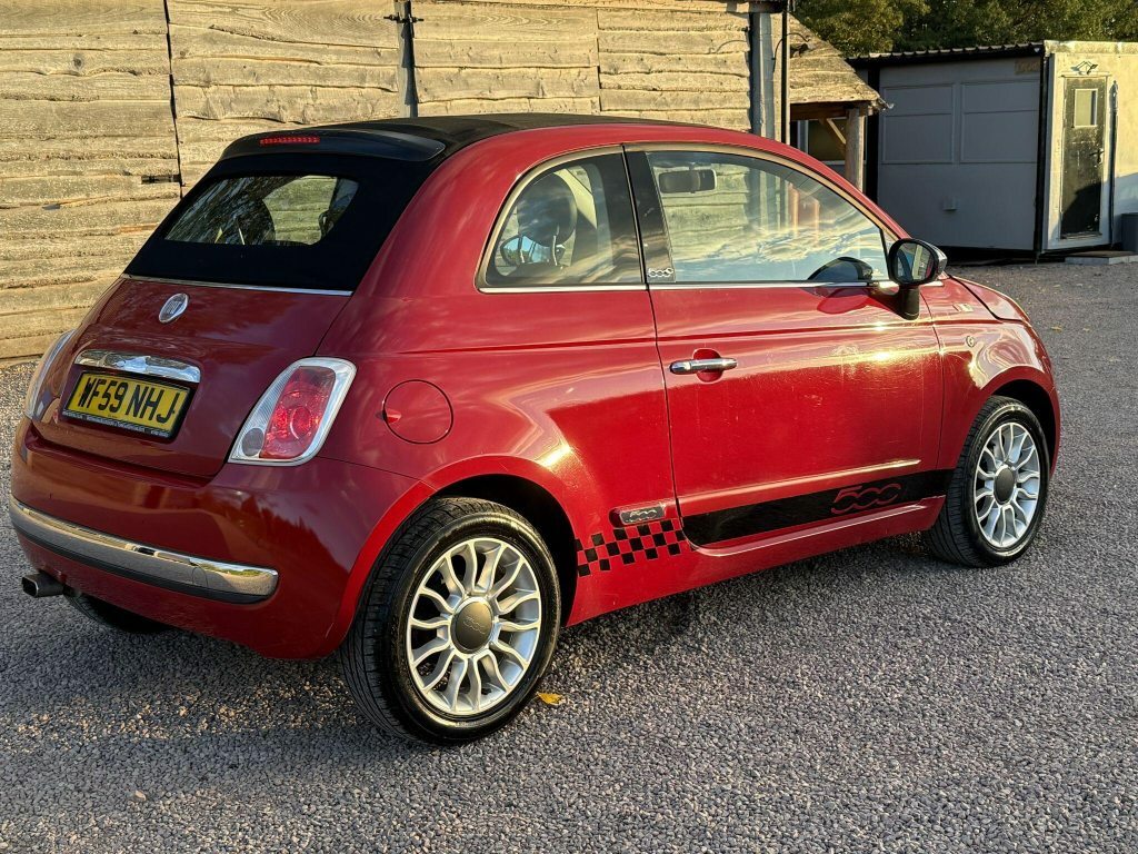Fiat 500C Pop Convertible Euro 5 100 Bhp White #7