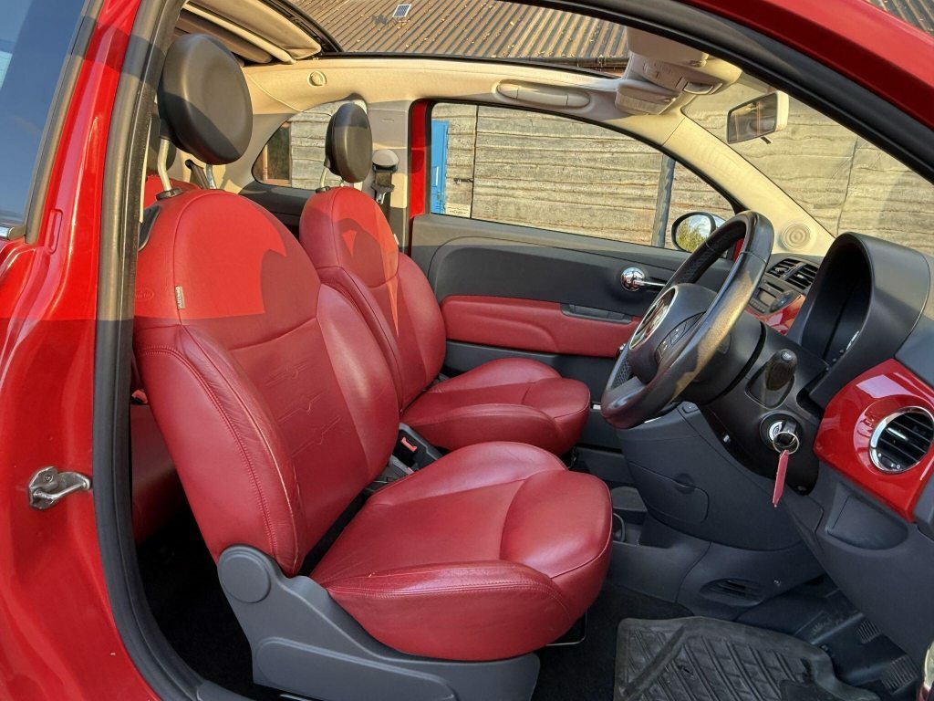 Fiat 500C Pop Convertible Euro 5 100 Bhp White #34