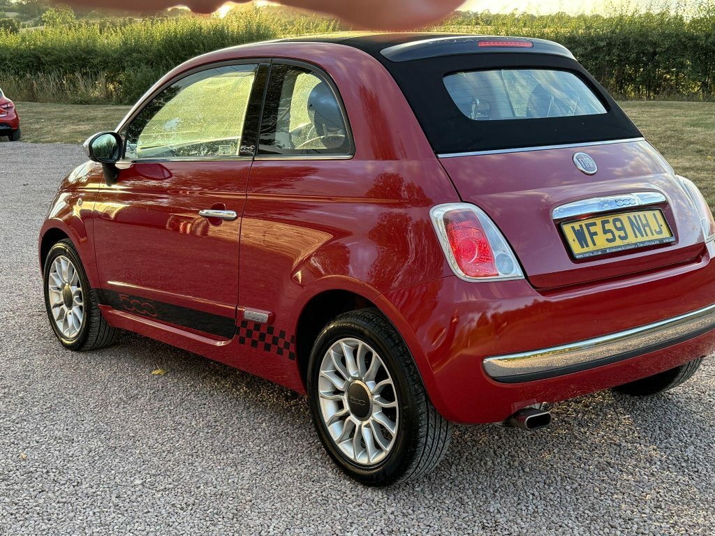 Fiat 500C 1.3 Multijet Lounge Euro 5 Red #5