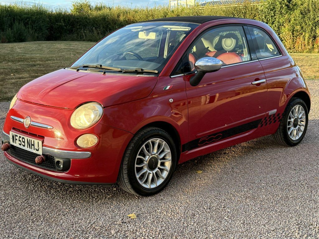 Fiat 500C 1.3 Multijet Lounge Euro 5 Red #3