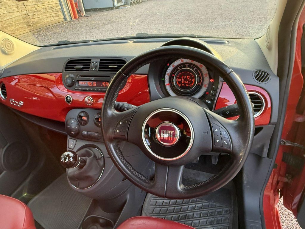 Fiat 500C Pop Convertible Euro 5 100 Bhp White #20