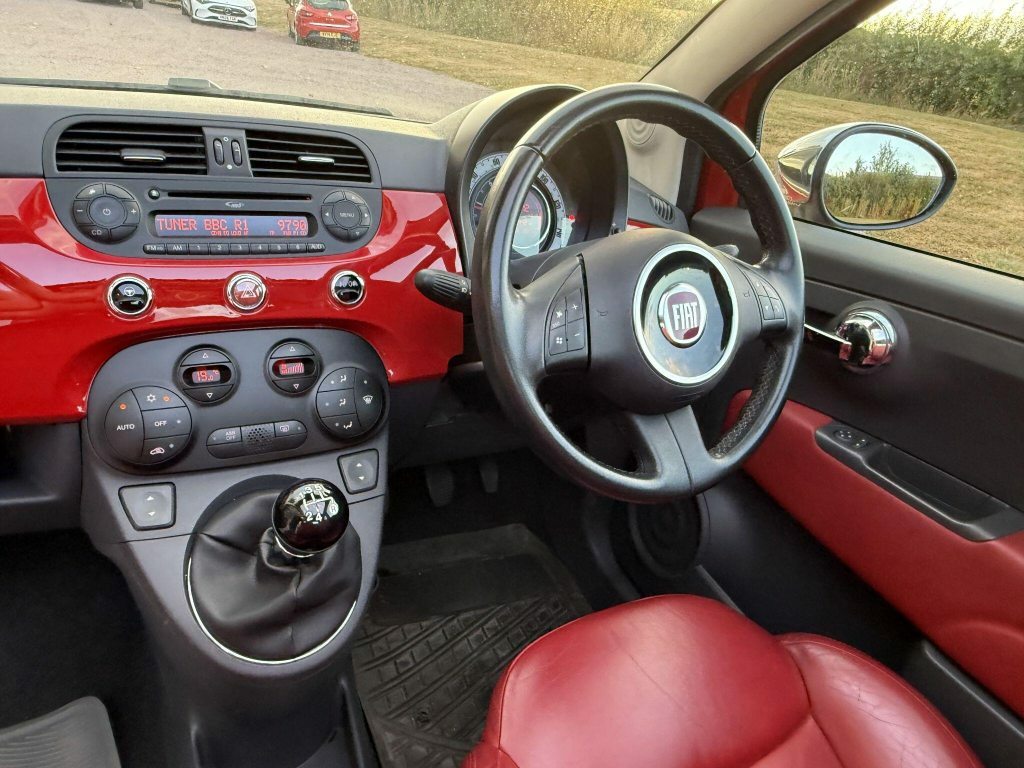 Fiat 500C Pop Convertible Euro 5 100 Bhp White #21