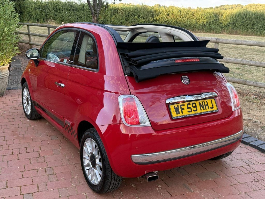 Fiat 500C Pop Convertible Euro 5 100 Bhp White #11