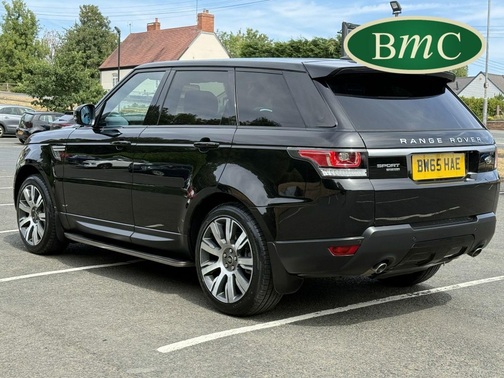 Land Rover Range Rover Sport 3.0 Sd V6 Hse 4Wd Euro 6 S S Black #5