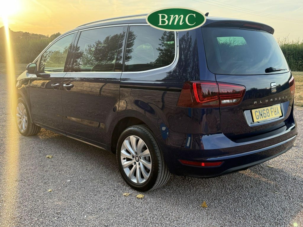 Seat Alhambra 2.0 Tdi Ecomotive Se L Euro 6 S S GN68FUA Blue #6