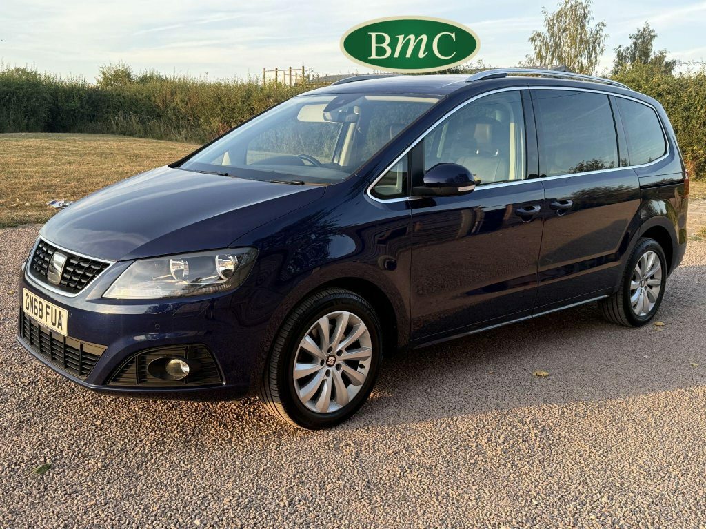 Seat Alhambra 2.0 Tdi Ecomotive Se L Euro 6 S S GN68FUA Blue #4