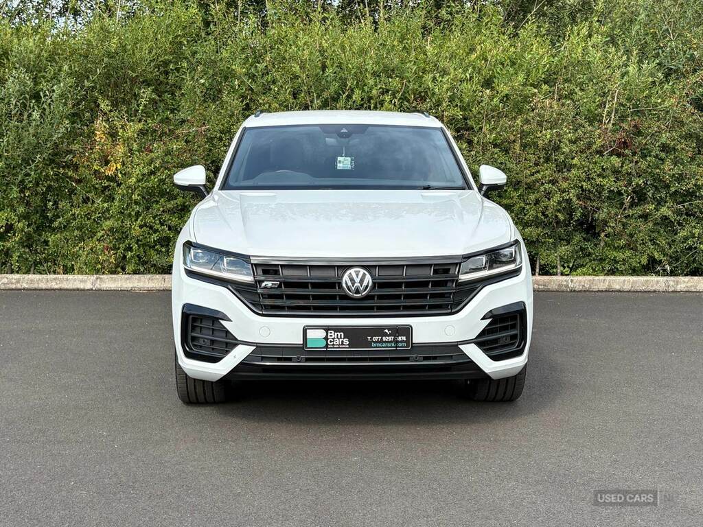 Volkswagen Touareg 3.0 V6 Tdi 4Motion R-line Tech Tip RO69UDL White #5