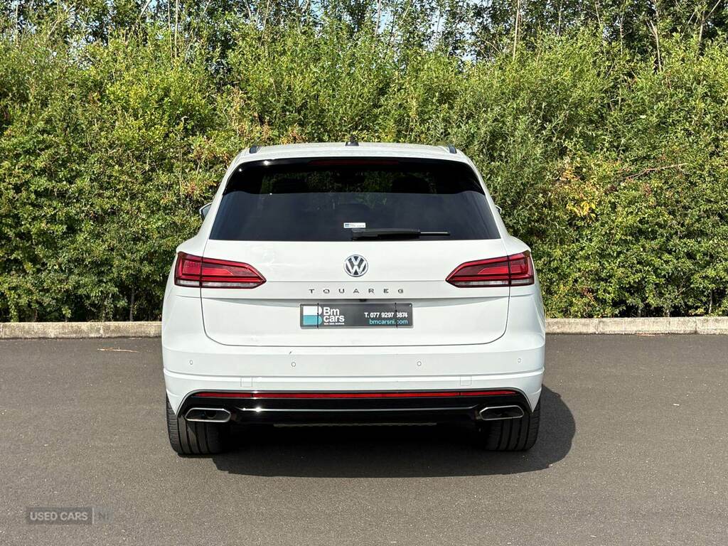 Volkswagen Touareg 3.0 V6 Tdi 4Motion R-line Tech Tip RO69UDL White #6