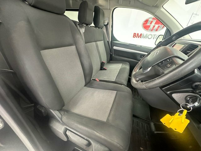 Citroen Dispatch 2.0 Bluehdi 1400 M Crew Van Double Cab 6Dr WF18YOT Black #5