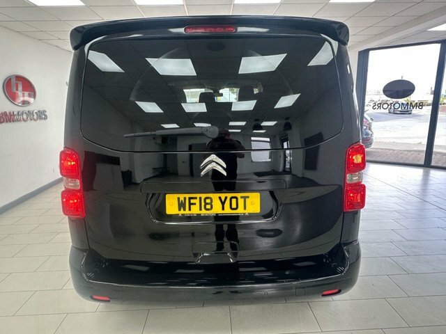 Citroen Dispatch 2.0 Bluehdi 1400 M Crew Van Double Cab 6Dr WF18YOT Black #6