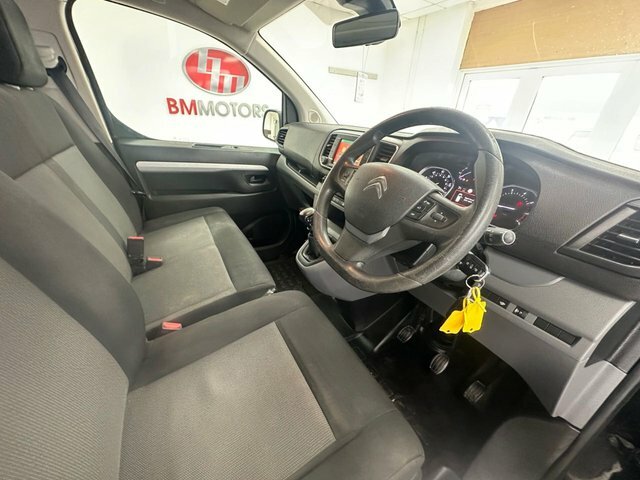 Citroen Dispatch 2.0 Bluehdi 1400 M Crew Van Double Cab 6Dr WF18YOT Black #3