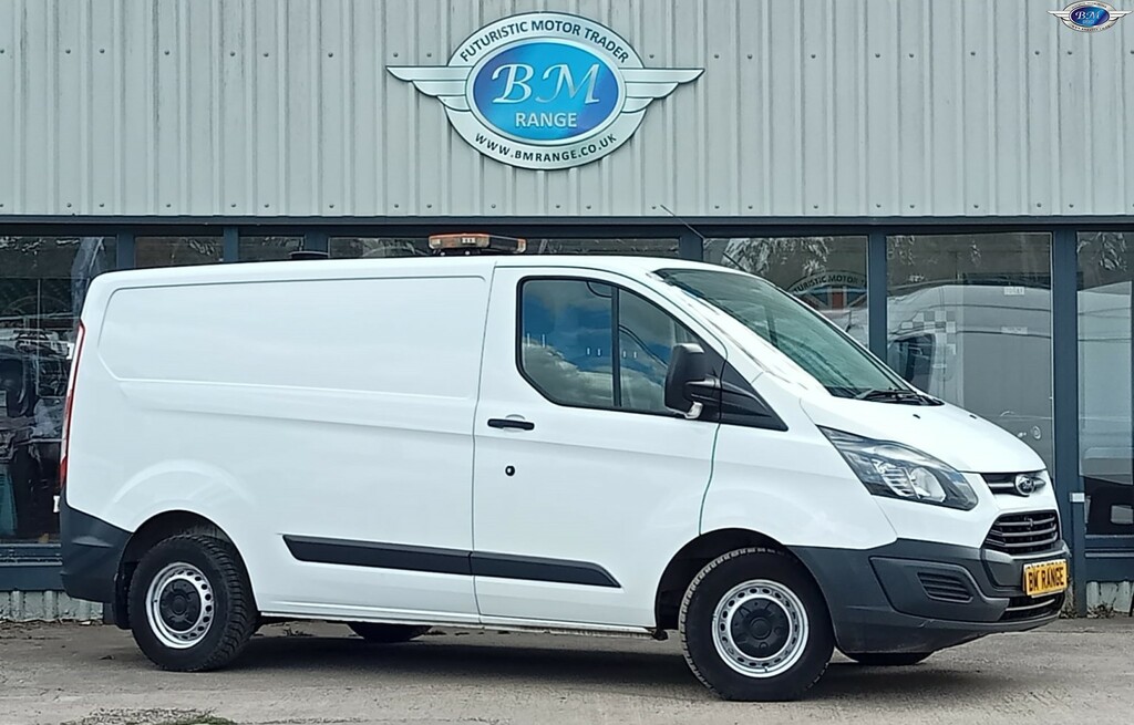 Ford Transit Custom 2.2 Tdci 460 Hdt Trend L4 H3 17 Seats 2016 Blue #1