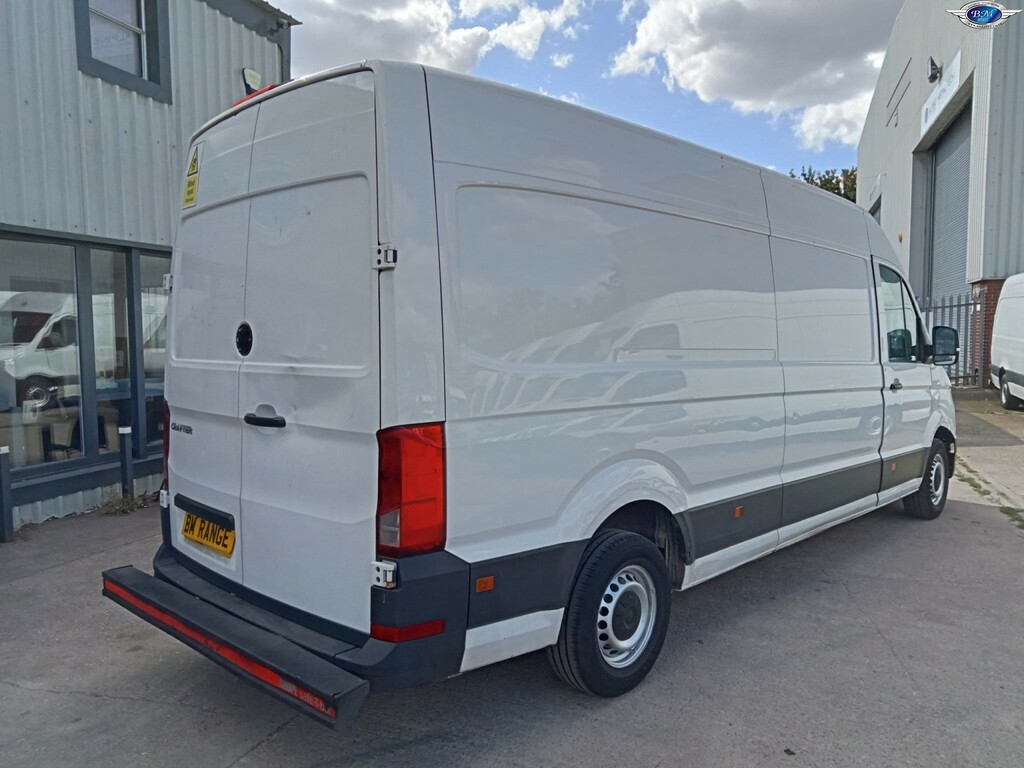 Volkswagen Crafter Cr35 Panel Van Trendline Mwb 140 Ps 2.0 Tdi 6Sp Ma White #8