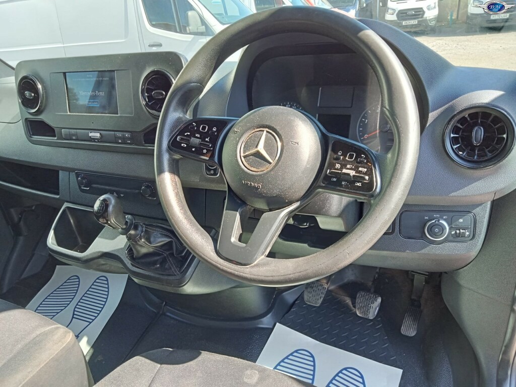Mercedes-Benz Sprinter 2.1 316 Cdi Lwb Glass Carrier L3 H2 163 Bhp Euro White #11
