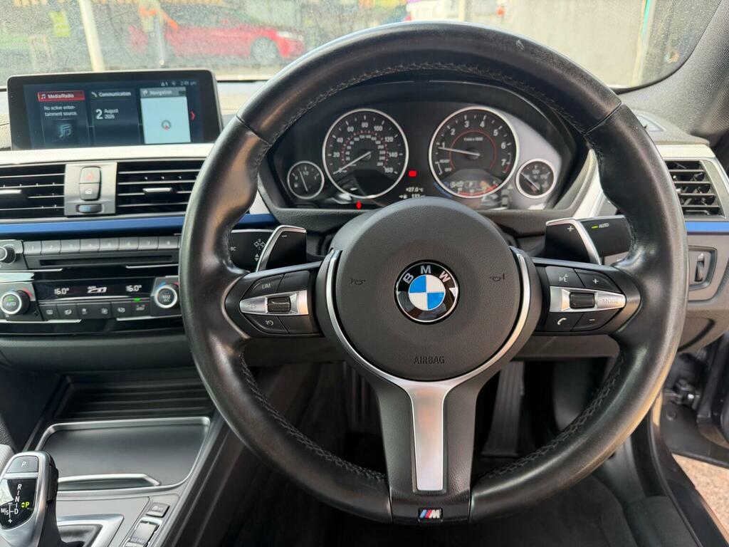 BMW 4 Series 420D Xdrive M Sport Black #14
