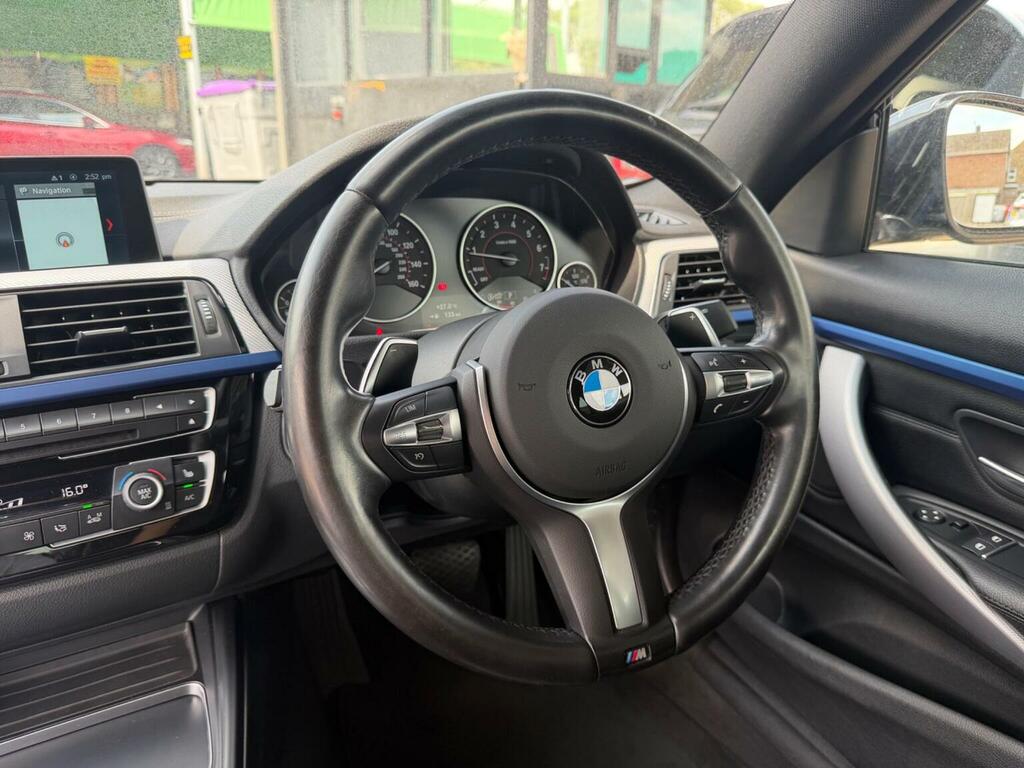 BMW 4 Series 420D Xdrive M Sport Black #17