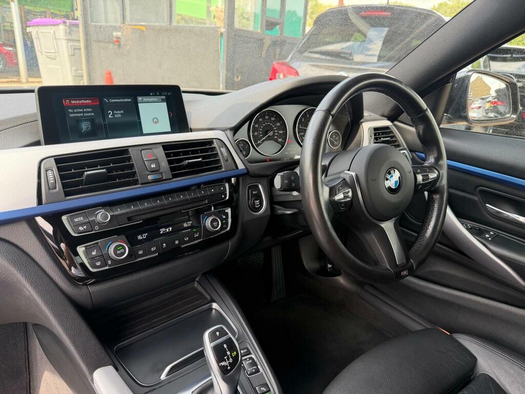 BMW 4 Series 420D Xdrive M Sport Black #26