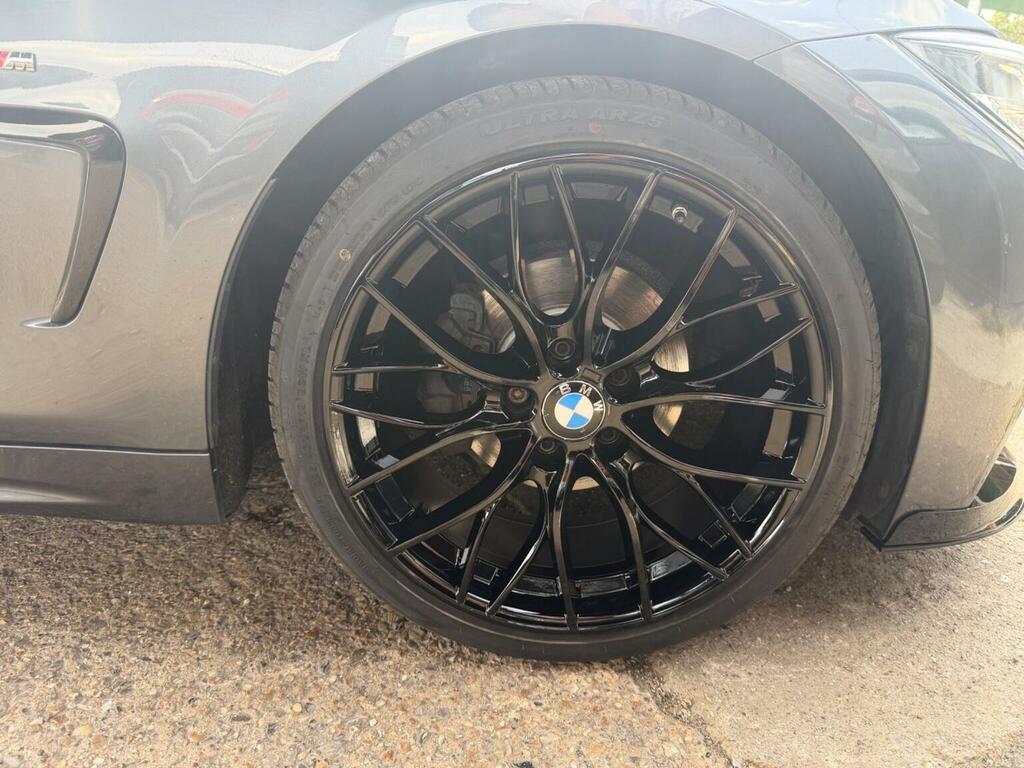 BMW 4 Series 420D Xdrive M Sport Black #33