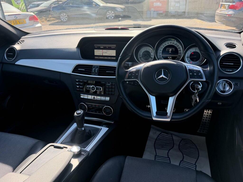 Mercedes-Benz C Class Saloon 2.1 C220 Cdi Blueefficiency Sport G-tronic Black #9