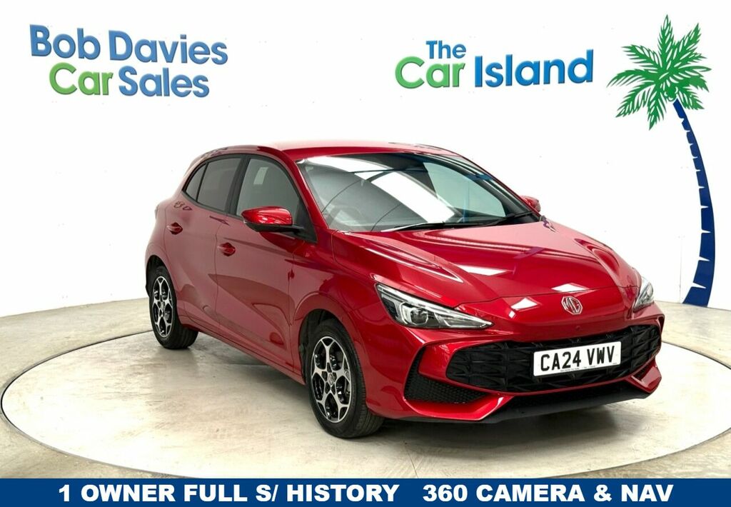 MG MG3 Hybrid Trophy Hatchback Red