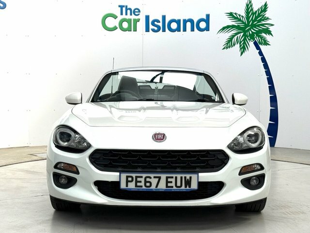 Fiat 124 Spider Multiair Lusso Convertible White #2